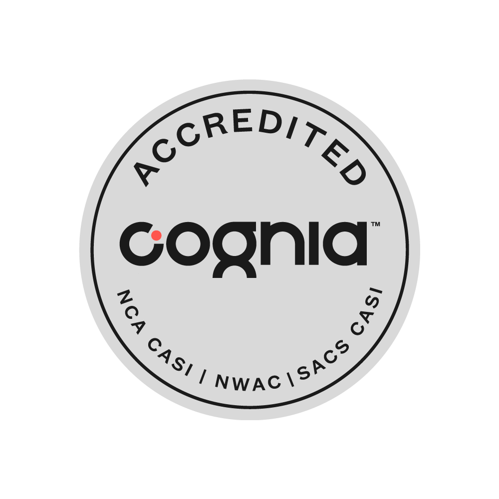 Cognia Accredited Badge