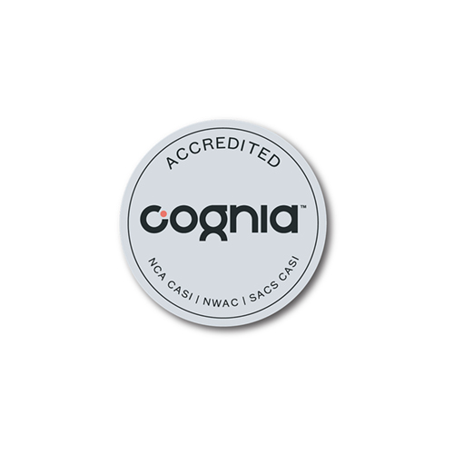 Cognia Accredited Badge